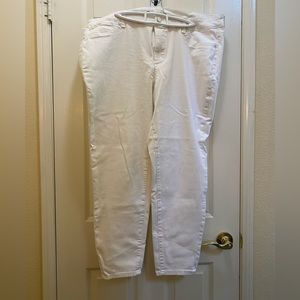 Maurice’s White Stretch Skinny Jeans